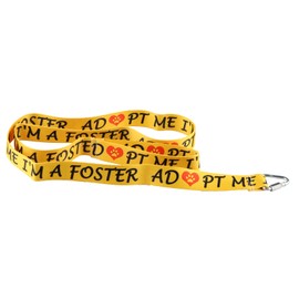 JXGZSO Adopt Me I’m A Foster/Adopt Don’t Shop Dog Lead New Puppy Dog Leash Wrap Gift Dog Owner Gift Dog Rescue Gift (Adopt Me Im A Foster DL)
