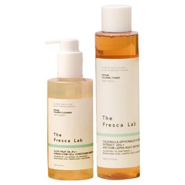 The Presska Lab Repair Calming Toner 200ml + Cleanser 200ml duo set, 1 set / 더프레스카랩 리페어 카밍 토너 200ml + 클렌저 200ml 듀오 세트, 1세트