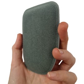 Bakslap Lotion Applicator Replacement Sponges, 2-Pack (6 Total) – Reusable Pads for Back Self-Application of Skin Cream, Self-Tanning, Beauty, and Medical Lotions – For Men & Women