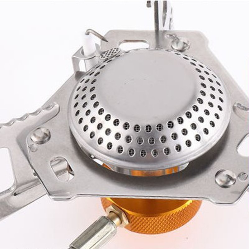 Split Gas Stove Portable Camping Stove Electron Ignition Outdoor Picnicking