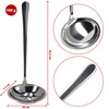 KADAX Universal Stainless Steel Soup Ladle, Cooking Ladle with Comfortable