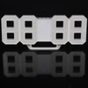 Multi Function Large 3D LED Digital Wall Clock Alarm Snooze