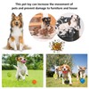 Coricorsu Dog Toy Squeaky Dog Toys Funny Face Chewing Latex
