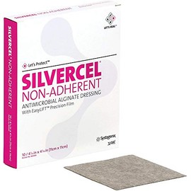 SILVERCEL DRESSING NO-ADH 11X11CM 7011-10 DRESSINGS