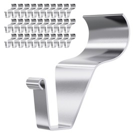 Heavy-Duty Stainless Steel Siding Hooks,30 Pack No Hole Siding Hanging Hanger,Vinyl Siding Hooks Hanger for Hanging on Patio,Vinyl Siding Clips Applicable to Outdoor or Holiday Decoration
