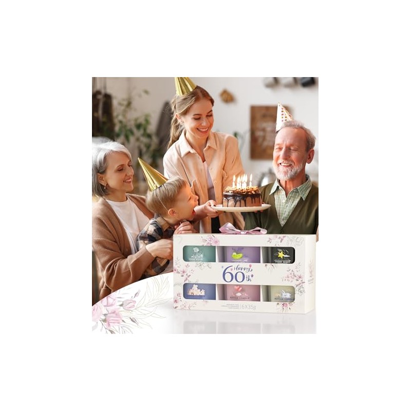 BOYUJK BOYUJK 60th Birthday Gifts for Women Scented Candles Gift