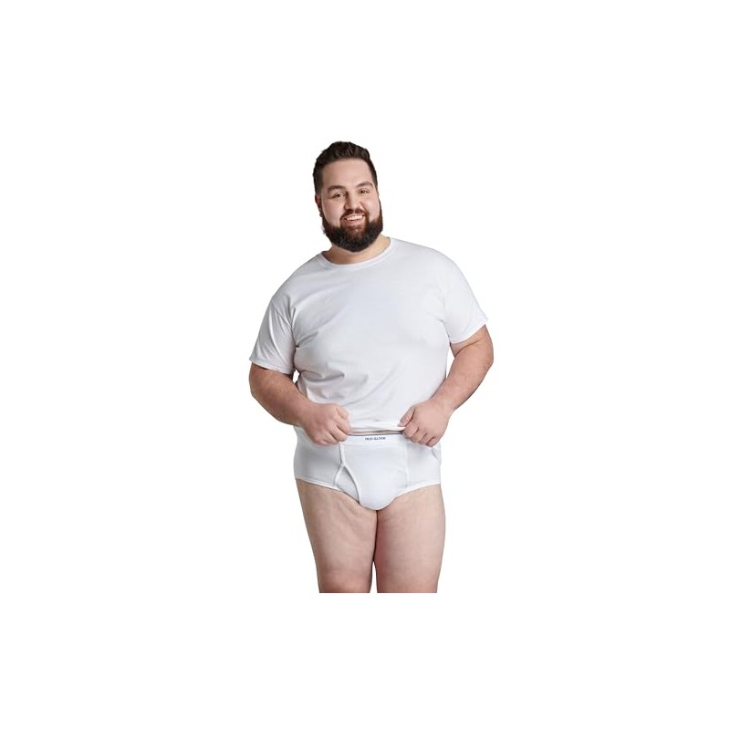 Fruit of the Loom Men's Underwear Briefs, Tag Free &