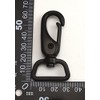 Wuuycoky Black 1" Inner Diameter D Ring Medium Hook Lobster