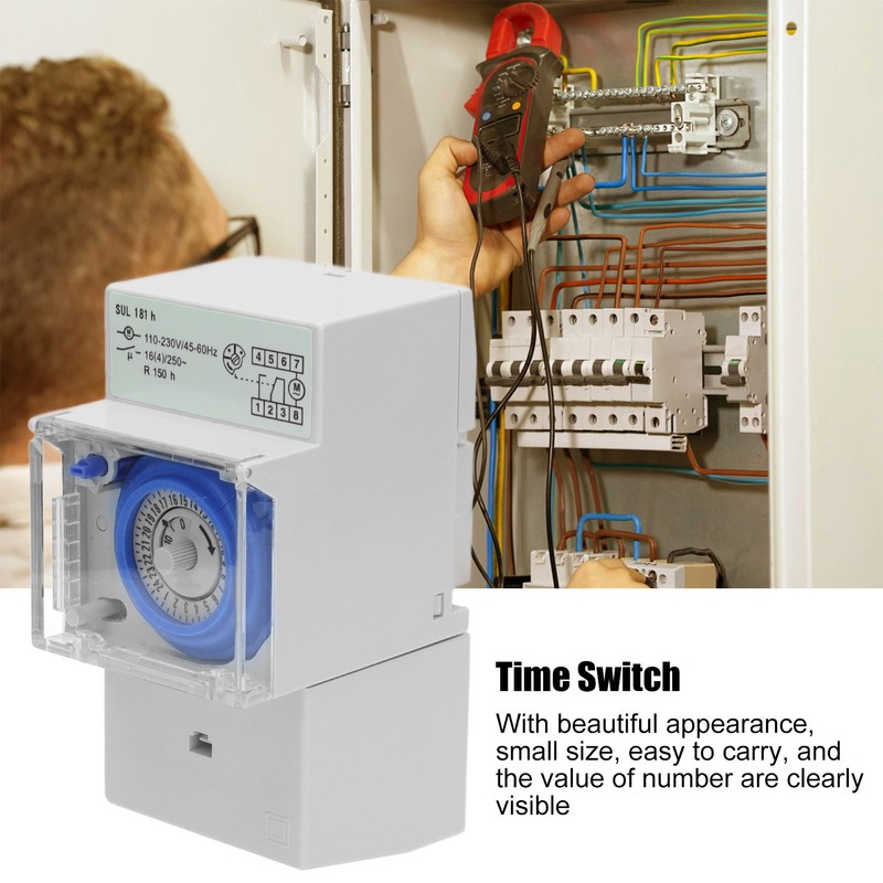 SUL181H Time Control Switch Mechanical Time Switch Cycle Timer High