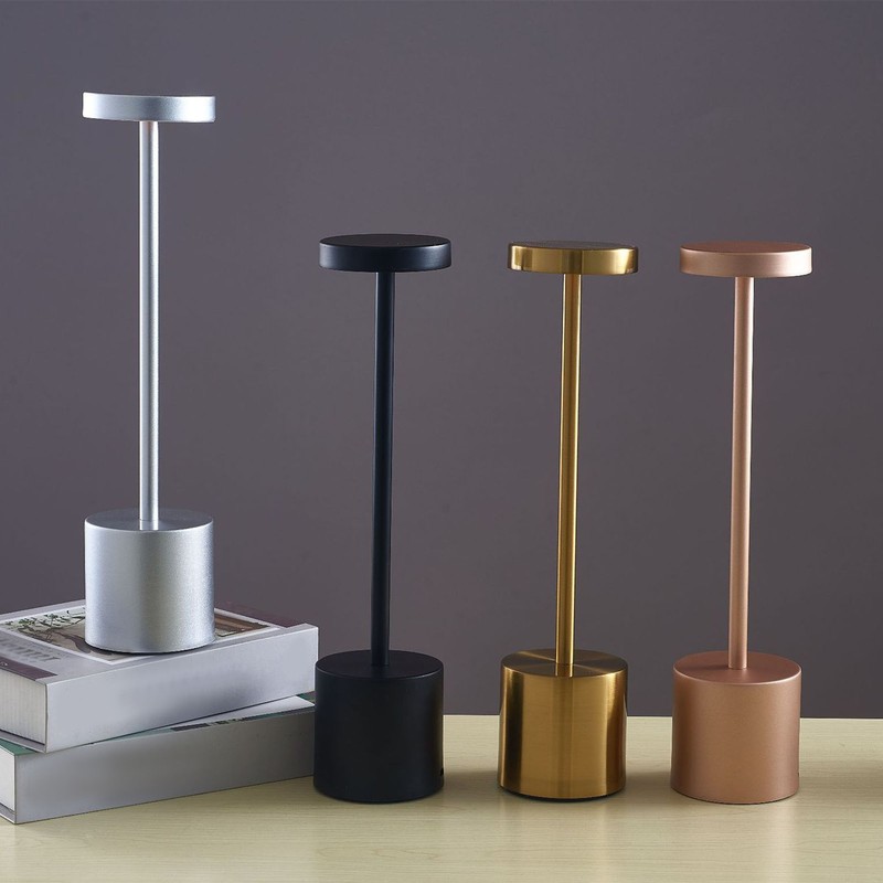 3 Colors I Shape Table Lamp Stepless Dimming LED Eye