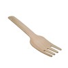 Wooden Forks Biodegradeable & Disposable Pack of 100