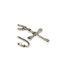 映画 ワイルド・スピード ドミニク モデル 十字架 クロスネックレス ヴィン・ディーゼル 着用タイプ