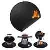 Fire Pit Mat for Decking Heat Resistant Mat 36 Inch
