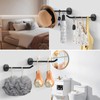 NearMoon Coat Hooks, Wall Mount Hooks for Hanging Hat Hurse