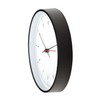 K&L Wall Art Silent Wall Clock Kitchen Black White Durable