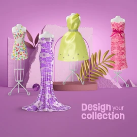 Pretty Me Fashion Design Studio - Sewing Kit for Kids - Designer Dress Girls Arts Crafts Kits Ages 8, 9, 10, 11, 12 Age - Sketch, Sew, Style - Kid Art Projects Gift - Girl Craft Activities Gifts