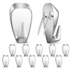 LEIFIDE Cubicle Hooks Fabric Panel Wall Hooks Cubicle Clips Picture
