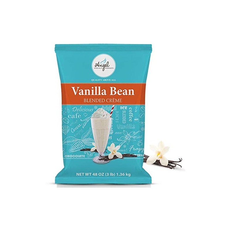 Angel Specialty Products, Blended Smoothie, Frappe Powder Mix, Vanilla Bean