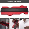 10 Inch Contour Gauge, Adjustable Multifunctional Shape Profiler, Contour Ruler,