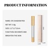 Champagne Gold Eyeshadow Stick, Smooth Shimmer Cream Eye Shadow, Metallic