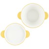 tak JTN-0191-YL Kids Dish Soup Bowl Set, M, Yellow