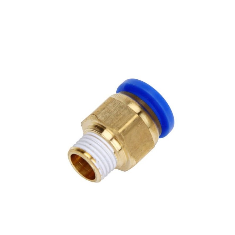 Pack of 10 Male Thread Pneumatic Straight Quick Connectors Suitable