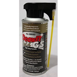 DeoxIT Gold Gx5 5% solution, 163g can with Perfect Straw, quick dry, non-drip
