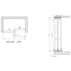 SLID'UP 100 Sliding Door Fitting 100 cm 2 Doors 9