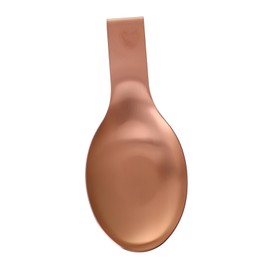 Garneck Rose Gold Kitchen Spoon Holder Soup Ladle Rest Easy Clean Multi-Function Spoon Mat for Home Restaurant Hotel
