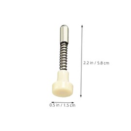 ULTECHNOVO 4pcs Safety Spring Latch Locking Mechanism for Beds Cribs Storage Doors Construction for Secure Fixation Versatile Use