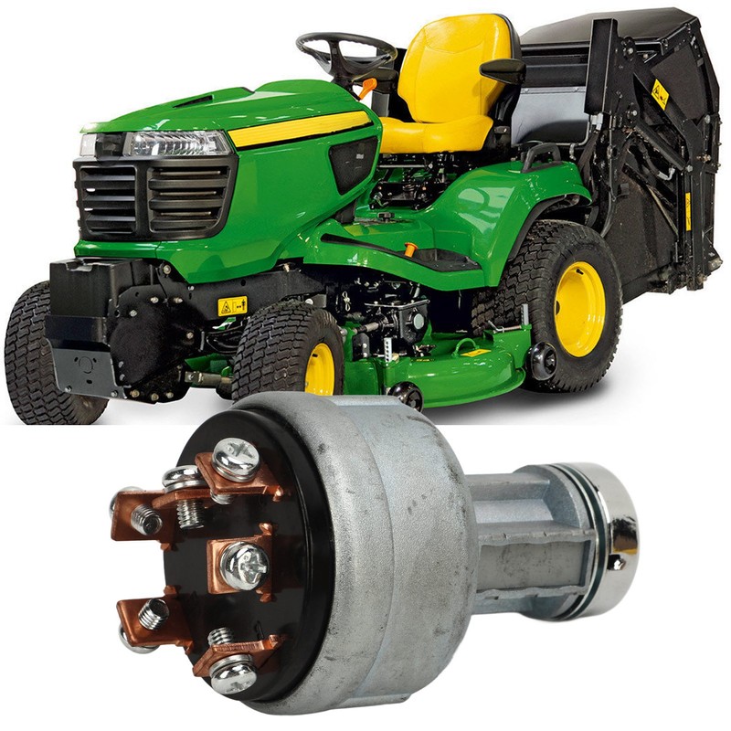 Ignition Switch With Keys 08086‑10000 Replacement For John Deere 650