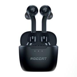 ROCCAT Wireless Earphones, Syn Buds Air Gaming Earphones, Bluetooth, Low Latency, 60 ms, IPX4 Waterproof, 20 Hours of Life, Android/iOS/PC/Switch