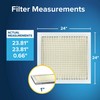 Filtrete 24x24x1 Air Filter, MPR 300, MERV 5, Clean Living