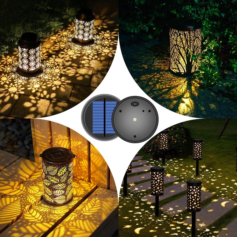 HELESIN Solar Lights Replacement Parts, IP65 Waterproof Solar Panel, Solar