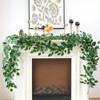 Mizii 3 Packs Artificial Vines Garland 42'' Fake Ficus Vine