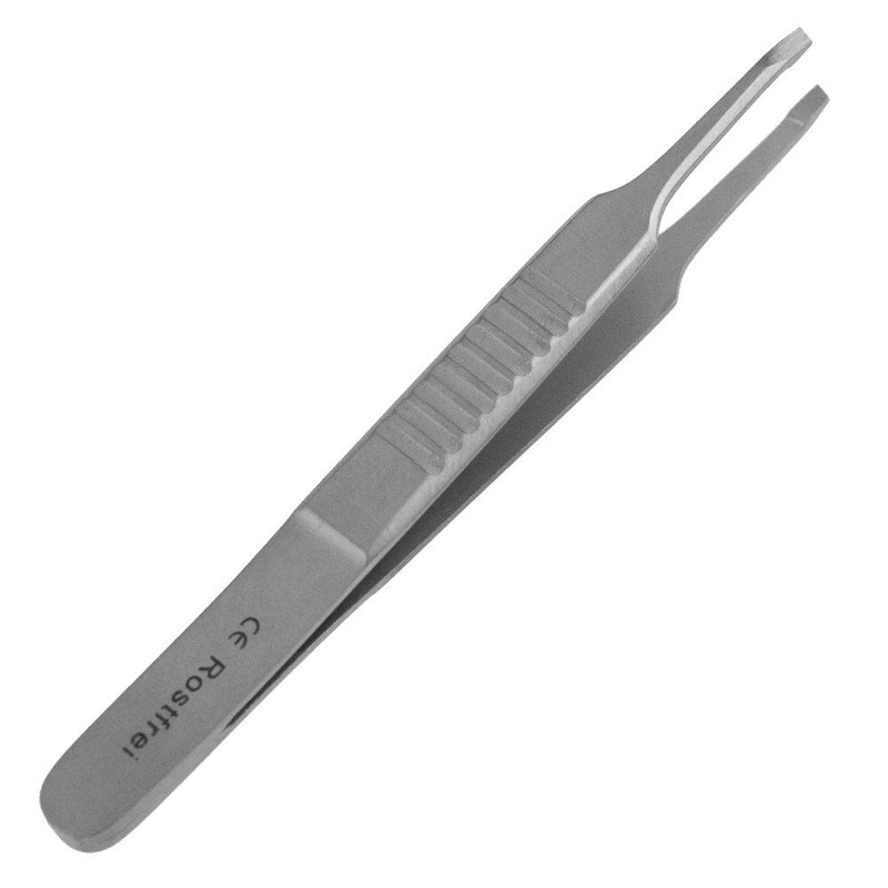 Tweezers – Extra Fine Nib – Angled End – Stainless Steel