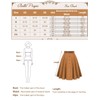 Belle Poque Women's Vintage Skirts Retro Stretch High Waist A-Line