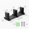 BONIKLUBA Siding Closet Door Floor Guide,Barn Door Guide for Bottom,Adjustable