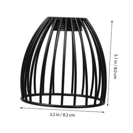 Cabilock Versatile Hanging Lamp Shade Wrought Iron Birdcage Design for Pendant Swag Wall Lamps for Dining Room Ceiling