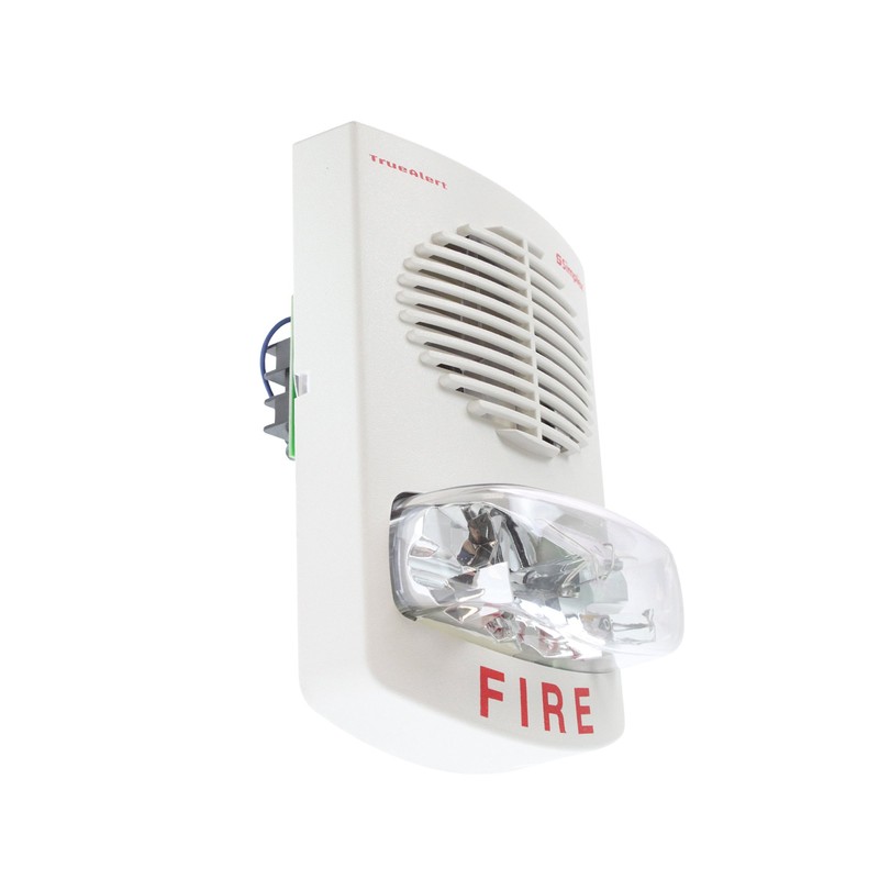 Simplex 4906-9153 TrueAlert Speaker Strobe, Wall Mt, 24Vdc, White