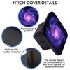 NITAHHHY Trailer Hitch Cover, Spiral Blue Purple Starry Galaxy 2