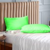Evolive Ultra Soft Brushed Microfiber Standard Size 20"x30" Pillowcases Pair
