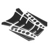 5D Real Carbon Fiber Motorcycle Decal Tank Protector, Tank Pad