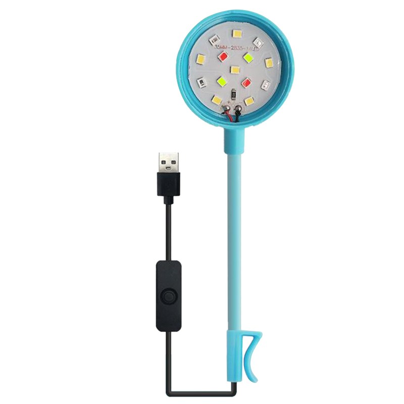 URTERYSER Lamps, Small Aquarium Fish Tank Led Light with USB
