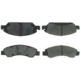 Centric 105.08860 Posi Quiet Premium Ceramic Disc Brake Pad Set For 2019-2014 Ford Fiesta, 2007-2000 Ford Focus