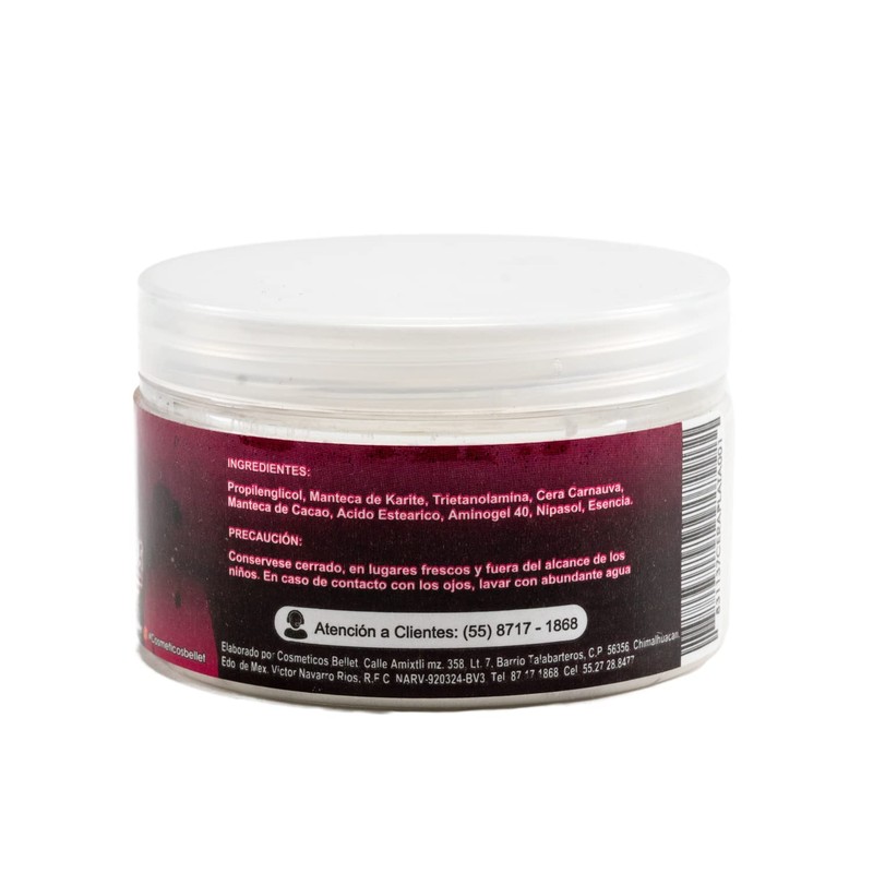 Bellet Cera Modeladora para Cabello con Color Blanco, 120 gr