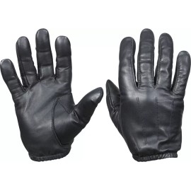 Rothco Black Leather Active Police & Security Duty Search Gloves - X-Large