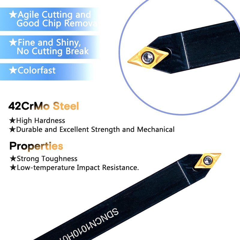 Lathe Turning Holders Lathe Tools Threading Holder 21pcs - Metal