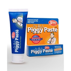 Dr. Paul's Piggy Paste Gel: Fast Acting Solution for Thick, Brittle, Yellow Nails, Restores Clear, Healthy Toenails & Fingernails, Easy, Mess Free Application Doctor Recommended Formula