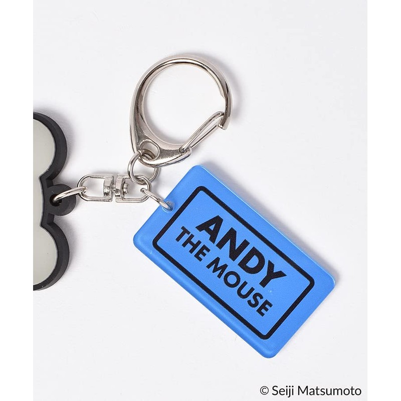 ANDY Rubber Keychain (Green) S ADLN-0068